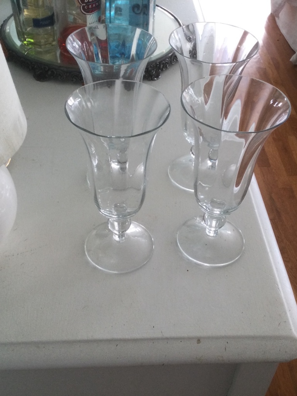 Joy (Optic) Colony Crystal Iced Tea Glasses 4 ea